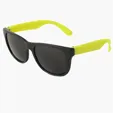Neon Sunglasses with Black Frame — view 12