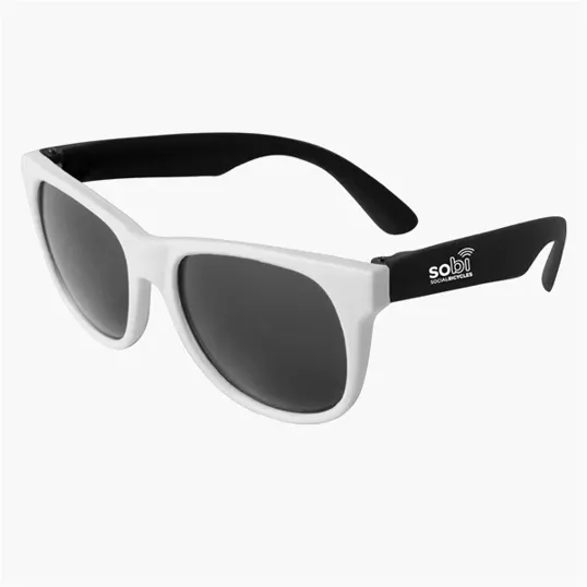 Neon Sunglasses with White Frame — view 6