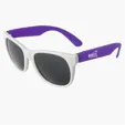 Neon Sunglasses with White Frame — view 7