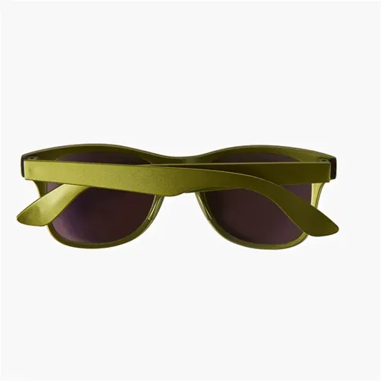 Metallic Sunglasses with UV400 Protective Lenses — view 5