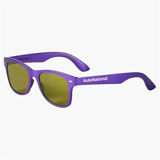 Metallic Sunglasses with UV400 Protective Lenses — view 3