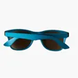 Metallic Sunglasses with UV400 Protective Lenses — view 4