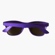 Metallic Sunglasses with UV400 Protective Lenses — view 6