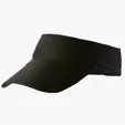 Stretch-It Visor, Stretchable Polyester Sun Visor — view 2