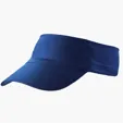 Stretch-It Visor, Stretchable Polyester Sun Visor — view 3