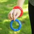 Silicone Wrist Pop-it Disc