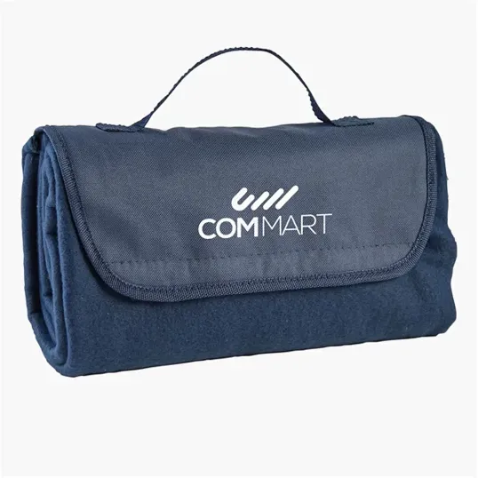 Fleece Roll-Up Blanket with Carry Handle — view 3