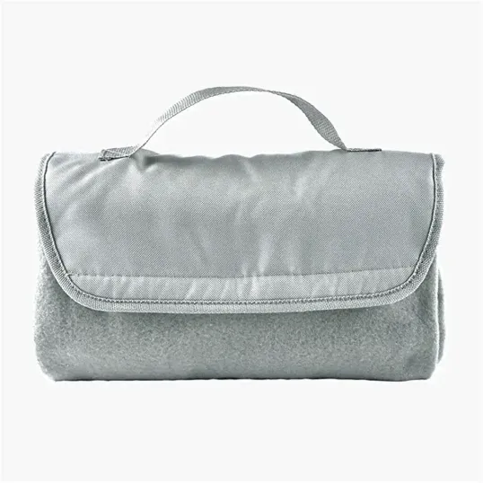 Fleece Roll-Up Blanket with Carry Handle — view 8