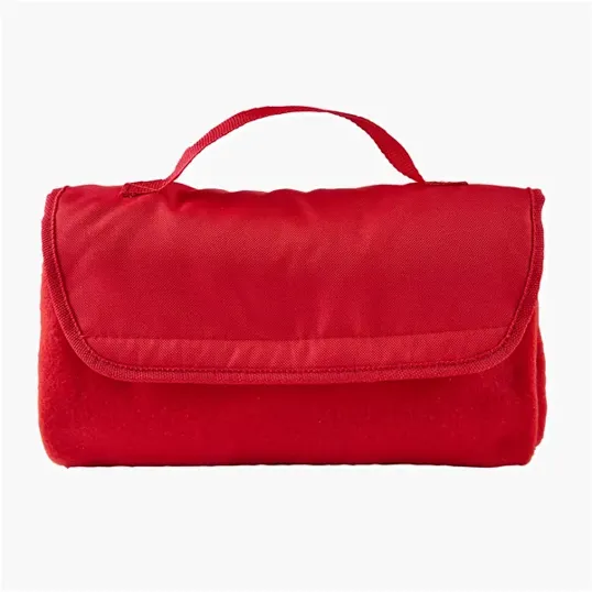 Fleece Roll-Up Blanket with Carry Handle — view 10