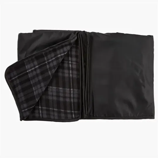 Polar Fleece Picnic Blanket, 50" x 58" — view 2