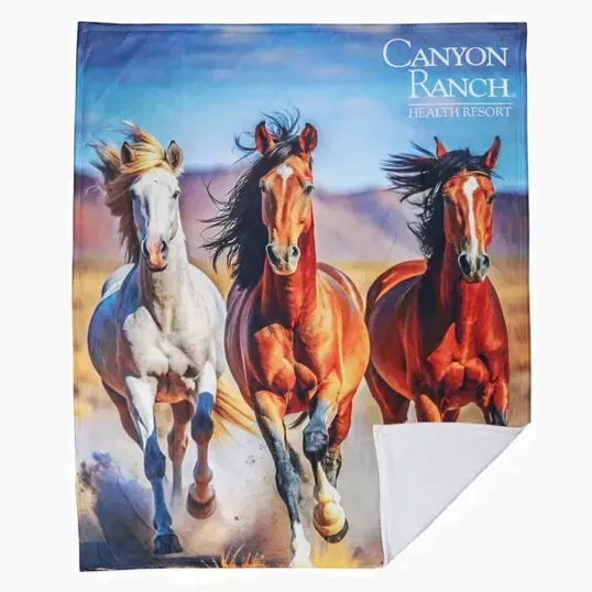 Sublimated Ultra Plush Fleece Blanket — view 4