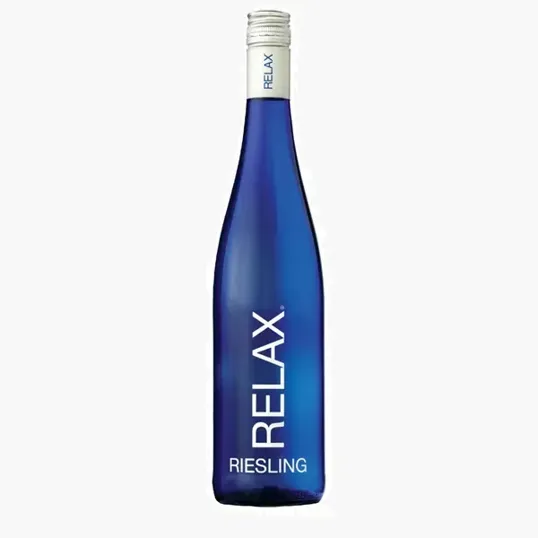 Etched Relax Riesling White Wine Bottle, 750 ml