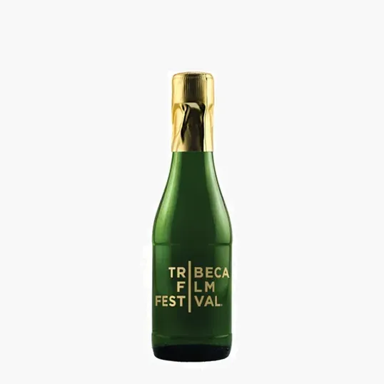 Etched Mini CA Champagne Sparkling Wine Bottle, 187 ml