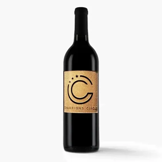 Etched Cabernet Sauvignon Red Wine Bottle, 750 ml