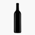 Etched Cabernet Sauvignon Red Wine Bottle, 750 ml — view 2