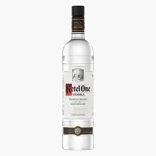 Etched Ketel One Vodka Bottle, 750 ml