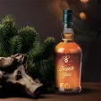 Etched Buffalo Trace Bourbon Liquor Bottle, 750 ml — view 4