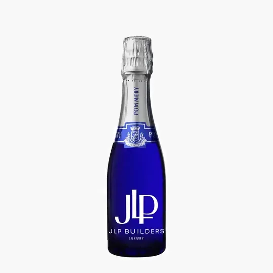 Etched Mini Pommery Pop Champagne Bottle, 187 ml