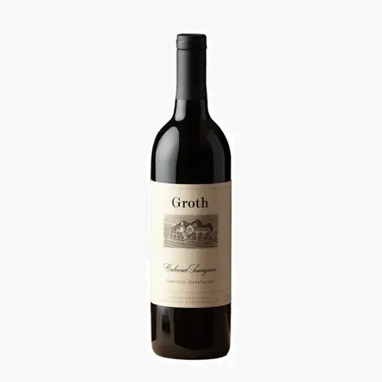 Etched Groth Cabernet Sauvignon Oakville Red Wine Bottle, 750 ml
