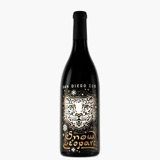 Etched Pinot Noir Red Wine Bottle, 750 ml
