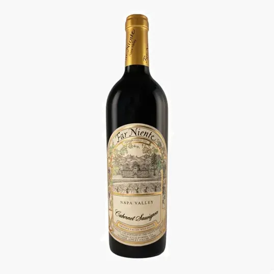 Etched Far Niente Cabernet Red Wine Bottle, 750 ml