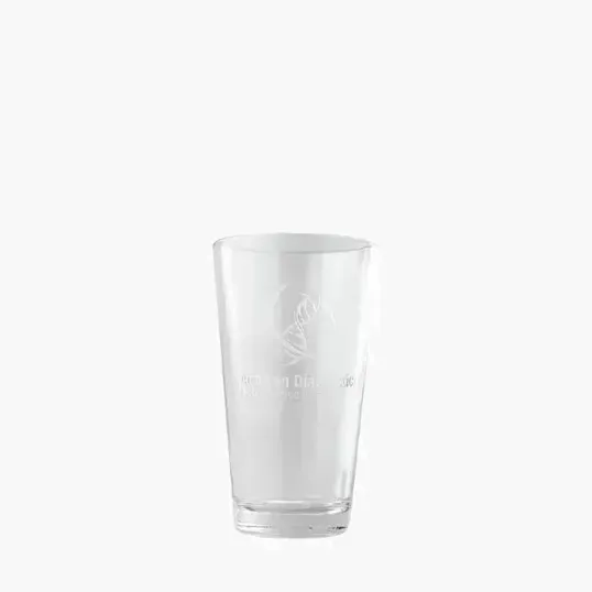 16 oz. Deep Etched Pint Glass