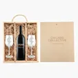 16 oz. Deep Etched Wine Glass — view 2