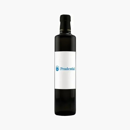 Labeled Balsamic Vinegar with Full-Color Custom Label