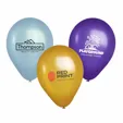 11" USA Metallic Latex Balloon — view 2