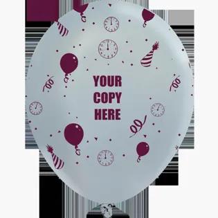 Picture For 11" Metallic Latex Wrap Balloons