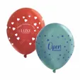 11" Metallic Latex Wrap Balloons — view 2