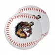 Synthetic Leather Rubber Core Baseball — view 2
