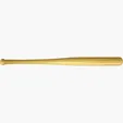 18" Mini Wooden Baseball Bat