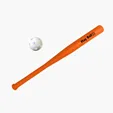 Plastic Baseball Bat and Ball Set, 28-Inch — view 2
