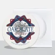 Round Absorbent Stone Coasters, 1 Pack — view 2