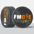 4 Pack Round Slate Coasters — view 2
