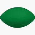 10" Solid Color Foam Football