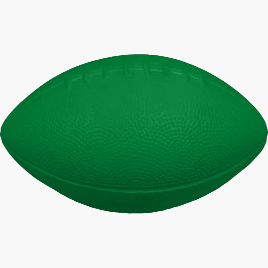 7" Solid Color Foam Football