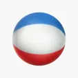 Foam Stress Reliever Beach Ball