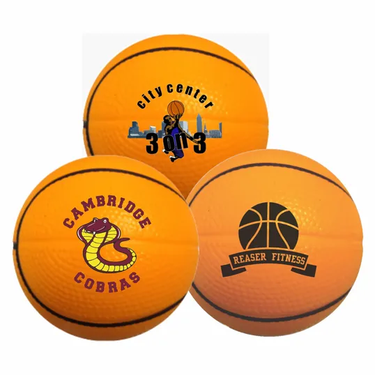 Foam Stress Reliever Basketball — view 2
