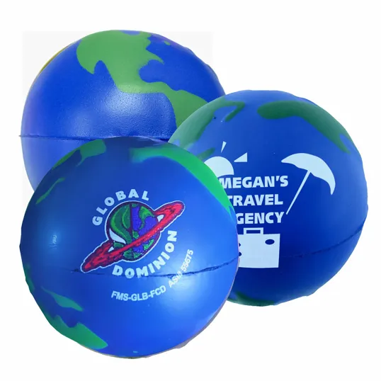 Foam Stress Reliever Globe — view 2