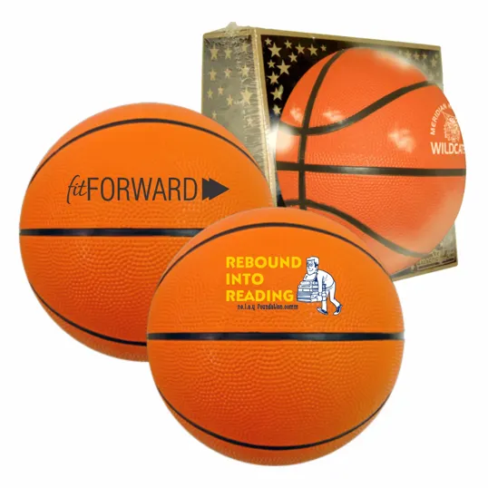 29½" Full-Size Rubber Basketball — view 2