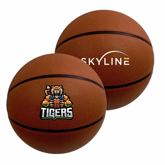 Full-Size Synthetic Leather Basketball — view 2