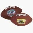 14" Full-Size Synthetic Leather Football — view 2