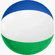 16" Multi-Colored Beach Ball