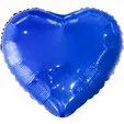 17" Heart XtraLife® Foil Balloons