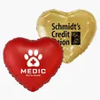 17" Heart XtraLife® Foil Balloons — view 2