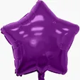 17" Star Helium Saver XtraLife® Foil Balloons