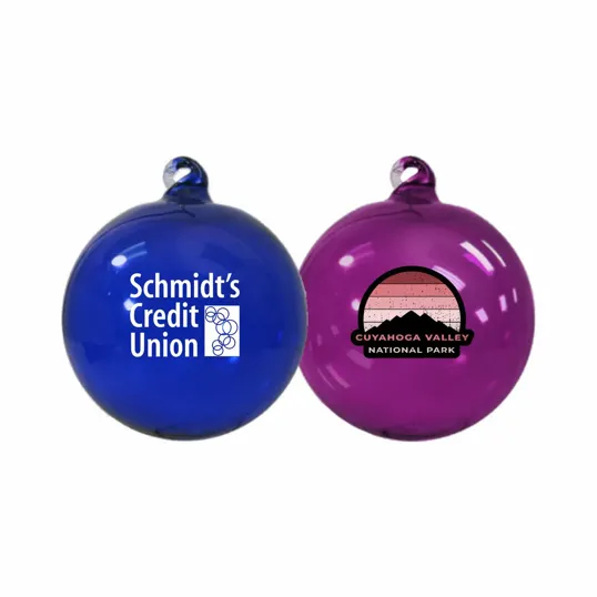 Image for 3" Hand Blown Glass Ornament