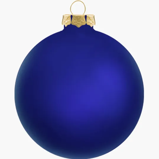 3¼" Traditional Glass Ornaments